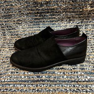 Bueno - black leather/nubuck passion loafers